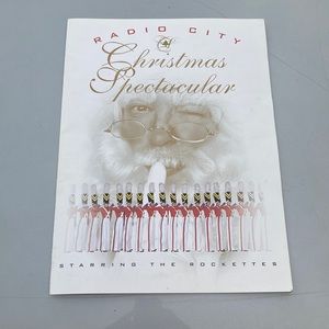 Radio City Christmas Rockettes Program
